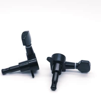 3L3R Guitar tuner pegs,small Square Sealed guitar tuning pegs tuners machine heads,for Acoustic or Electric Guitar (Black) image 5