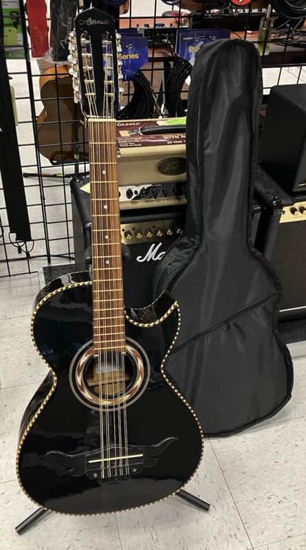 10-String Treasure for $500 - Used Alvarado Bajo Quinto Black