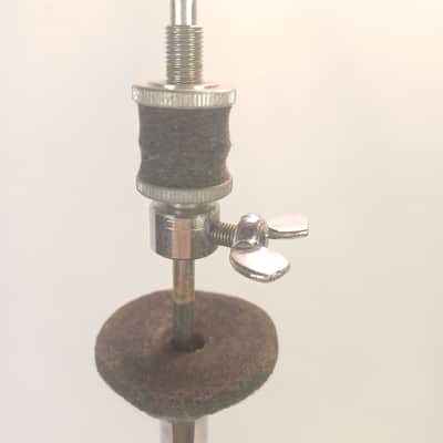 *Ludwig Atlas Hi-Hat Cymbal Stand 1123-1 Chrome USA Spur-Lok Direct-Pull Vintage image 6