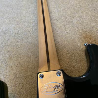 Stagg  Stratocaster  Electric guitar black strat image 6