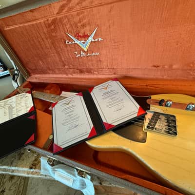 Fender Custom Shop Greg Fessler Masterbuilt “The Bludgeon” ’51 Nocaster Blonde Heavy Relic — JB090 (1 of 100) w/ Signed COA image 1