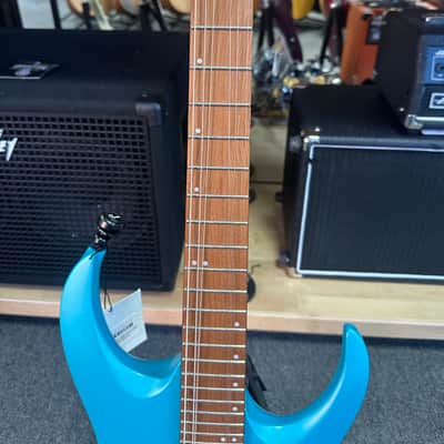 Jackson Pro Series Misha Mansoor Signature Juggernaut HT6 with Caramelized Maple Fretboard 2019 - Present - Matte Blue Frost image 3