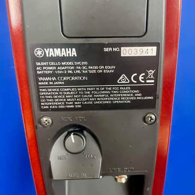 Yamaha SVC 210 Silent Cello ca. 2020- Brown image 14