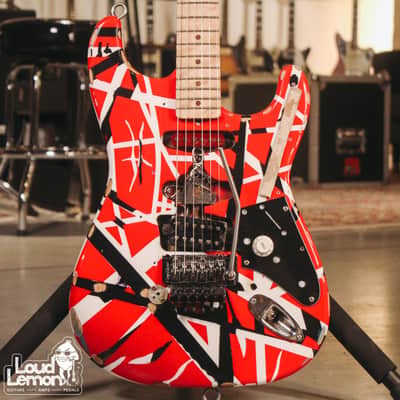 Van Halen  Frankenstrat Replica w/flight case image 1