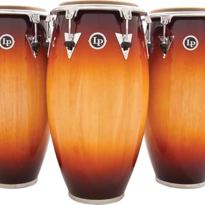 Latin Percussion Classic Top-Tuning 12-1/2 Tumba - Vintage Sunburst/Chrome (LP552T-VSB) image 2