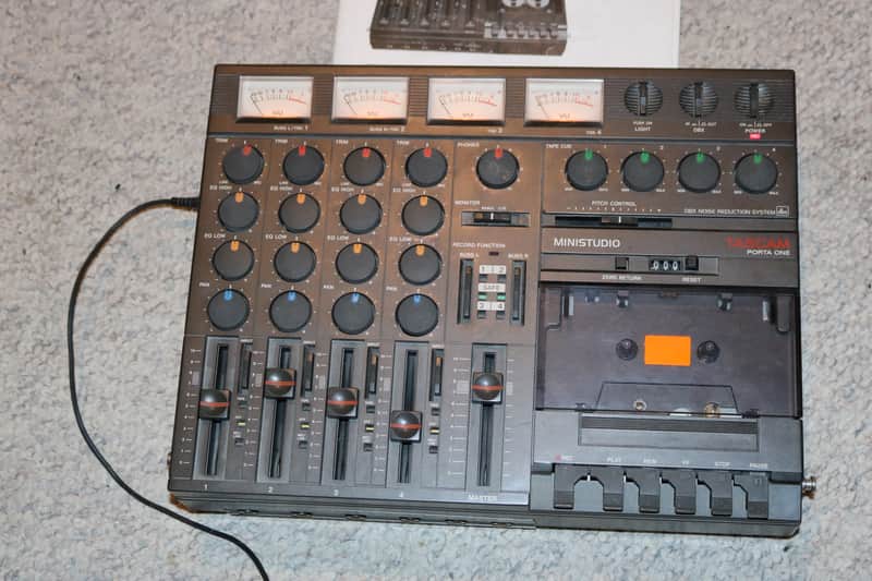Vintage Tascam Porta One Ministudio 4-Track Cassette Recorder - No Tariffs image 1