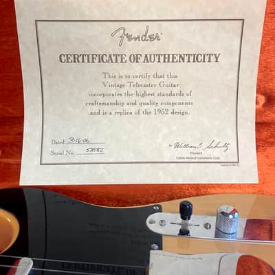 Fender AVRI ‘52 Telecaster 2006 - Butterscotch Blonde image 20