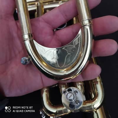 Berkeley Bb Trumpet Heavy D2H Mouthppiece (w/ Engrave Monette Style Leadpipes) image 4