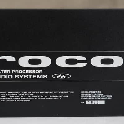 Macbeth Moroco Stereo Filter Processor #58702 image 10