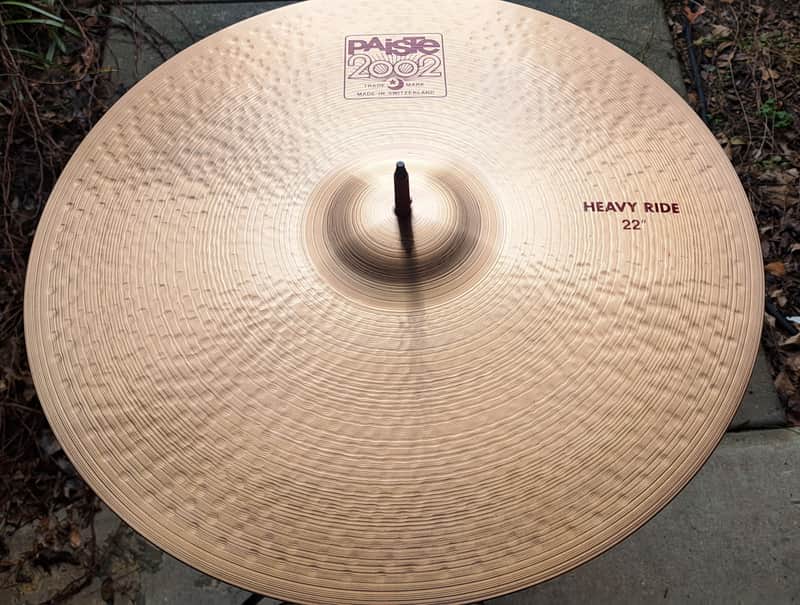 Paiste 2002 22" Red Label Heavy Ride image 1