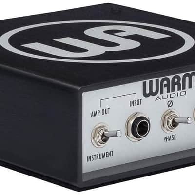 Warm Audio WA-DI-P Passive Direct Box, Black image 1