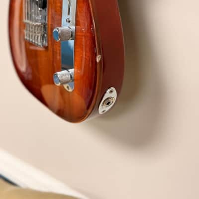 Fender American Select Carved Top Koa Telecaster 2012 - Sienna Edge Burst image 7