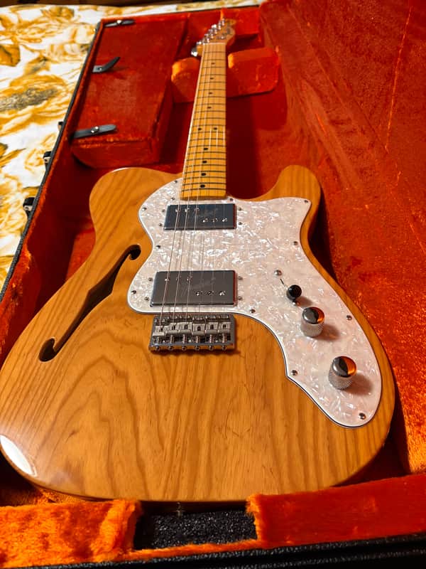 Fender American Vintage II '72 Telecaster Thinline 2022 - Present - Aged Natural