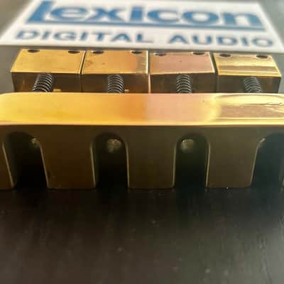 Kahler? Gary Kahler? Brass Factory?  High Mass Full Brass Bass Bridge 1970s - 1980s - Brass image 4