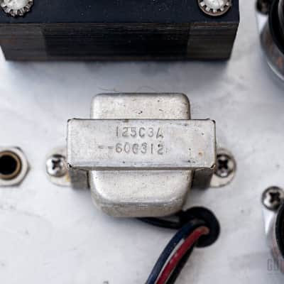 1963 Fender Deluxe Non-Reverb Black Panel Pre-CBS Tube Amp w/ Vintage Tube Set, Jensen C12Q image 19