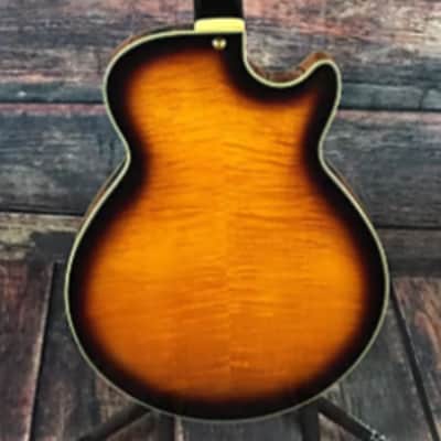 D'Angelico Bass EX-SS 2013 Left Hand Sunburst image 6