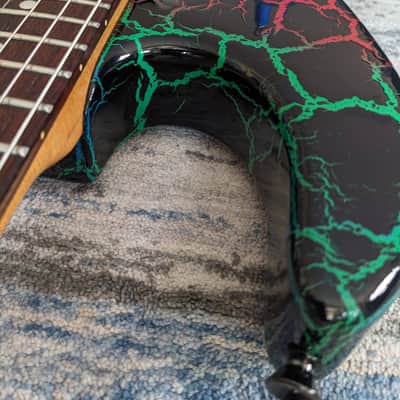 B.C. Rich Assassin - Japan - Rainbow Crackle image 10