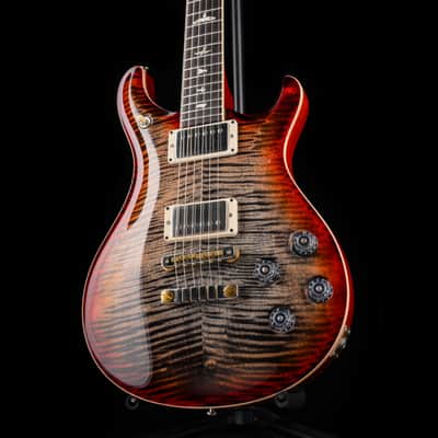 Used 2019 PRS Core McCarty 594 Charcoal Cherry Sunburst with OHSC image 3