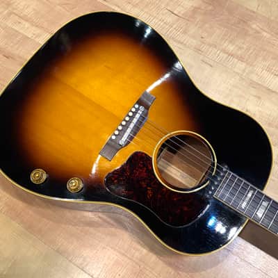 Gibson J-160E Acoustic-Electric Guitar 1959 - Sunburst image 6