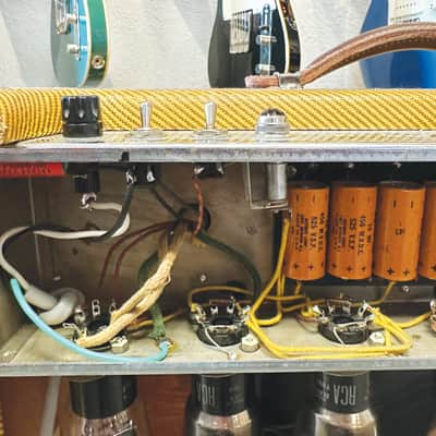 Fender Wide-Panel Pro-Amp Tweed Combo Amp 1954 image 14