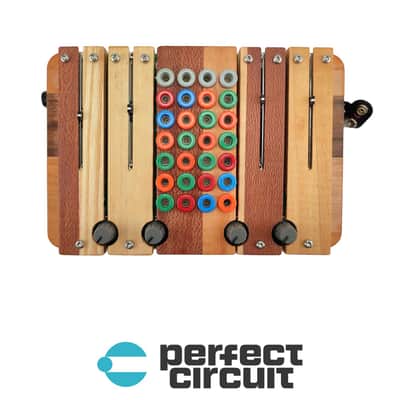 Ciat-Lonbarde Tetrax Organ Wooden Analog Touch Synthesizer image 1