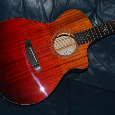 Breedlove Oregon Concert Thinline Hot Rod CE LTD Limited Edition 2024 - Hot Rod Fade image 5
