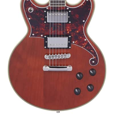 D'Angelico Deluxe Brighton Matte Walnut w/Case image 1