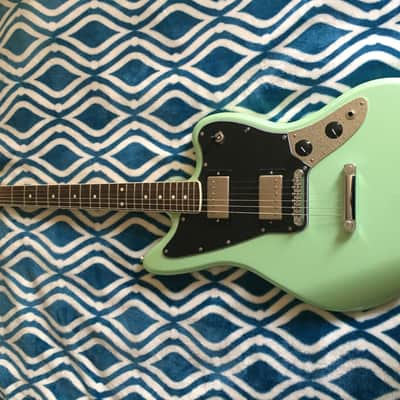 RARE FENDER JAGUAR HH Special Edition Sea Foam Pearl Electric Guitar image 3
