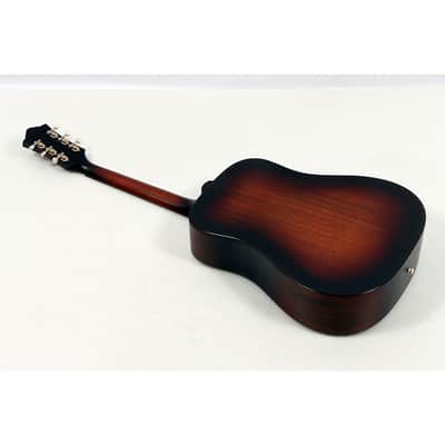 Guild D-20 Dreadnought Acoustic Guitar Regular Vintage Sunburst image 2