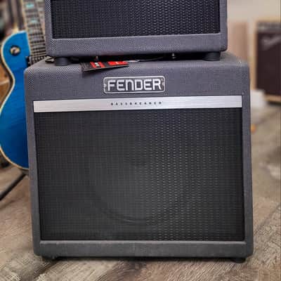 Very Rare! Set of Fender Bassbreaker 007 Guitar Amp Head & BB-112 Enclosure Speaker image 2