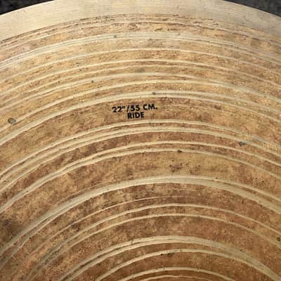 UFIP Extatic 22" Ride Cymbal Cracked image 3