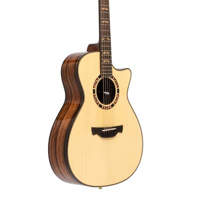 Crafter STG T22CE PRO Stage Series Orchestra Cutaway Solid Spruce Top Mahogany Neck 6-String Acoustic-Electric Guitar image 1