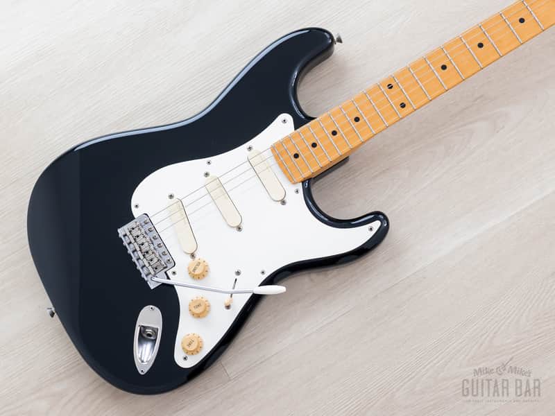 2000 Fender Stratocaster ‘54 Vintage Reissue ST54-95LS Blackie Specs, Near-Mint w/ USA Lace Sensors, Japan CIJ image 1