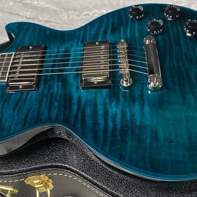 NEW! Gibson Les Paul Custom Peacock Widow - Monster Flame Top! Limited Edition - Weighs in at 8.4 lbs - Authorized Dealer - G07563 image 10