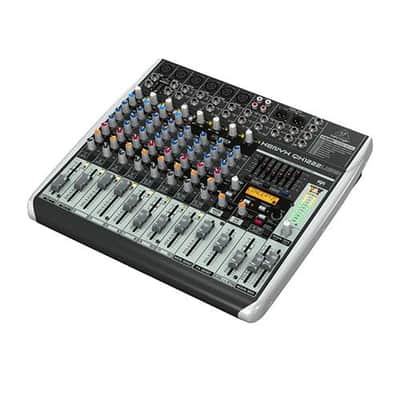 Behringer Xenyx QX1222USB Premium 16-Input 2/2-Bus Mixer with Xenyx Mic Preamps and Compressors, KLARK TEKNIK Multi-FX Processor, Wireless Option image 1