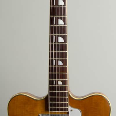 Kay K-775 Jazz II Thinline Hollow Body Electric Guitar (1961), original two-tone hard shell case. image 8