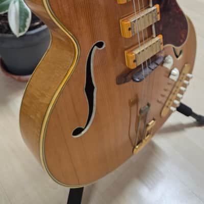 1951 Epiphone Zephyr Emperor Vari-Tone Regent Venetian Cutaway Flame Blonde New York Varitone American Vintage 50s 1950's USA Hollow Body Archtop Pre-Gibson Electric Guitar image 22
