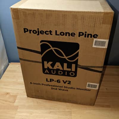 2x Pair Kali Audio LP-6 V2 Active Studio Monitor - Black image 6