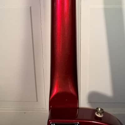 Guild DeArmond M-68 -- 2001; Red Sparkle Finish; Brand New Vintage-Style PUs & Chrome Dome Knobs image 11