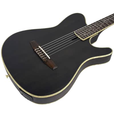 Ibanez TOD10N Tim Henson Signature Nylon Acoustic-Electric Guitar Black (Used) image 6