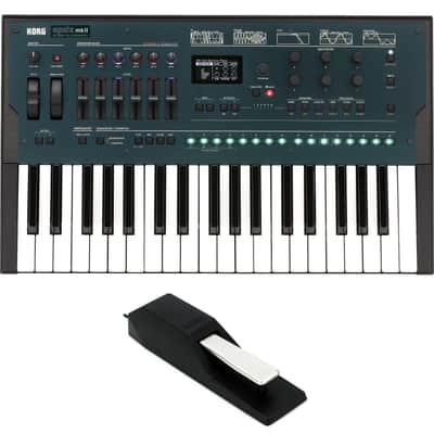 Korg Opsix mk II Altered FM Synthesizer with Damper Pedal image 1