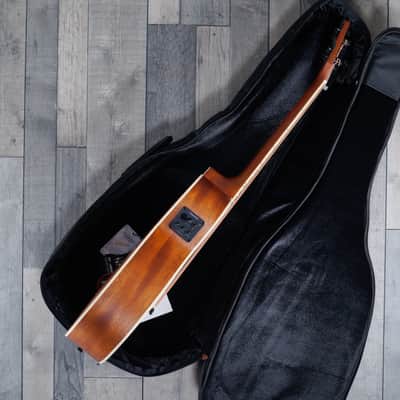 Lanikai MA-EBU Mahogany 'Electric Bass' Ukulele, Incl Gig Bag image 5