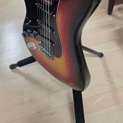 1977 Fender Stratocaster Sunburst Ash Body HT LH Left Hand Hardtail American Vintage 70s Aged Relic USA Road Worn Lefty Strat Hard Tail Guitar image 18