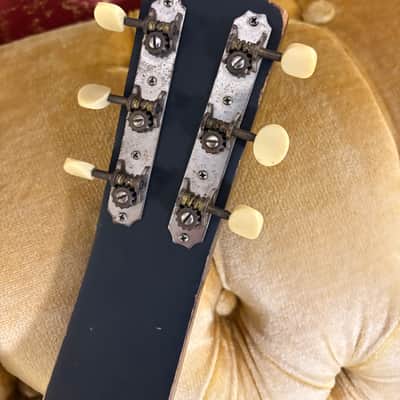 Supro Lap Steel w/Original Chipboard Case Late 50's/Early60's (Once Owned by Jerry Jones) - Sunburst image 9
