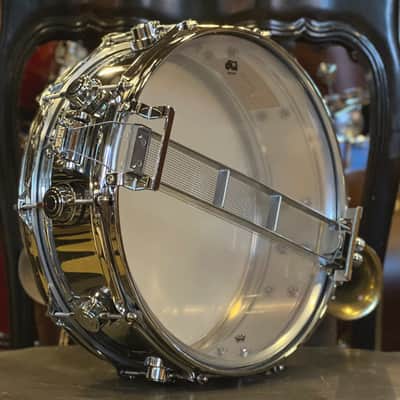 NEW DW 5x14 Collector's Chrome over Brass True Sonic Snare Drum with Chrome Hardware image 5