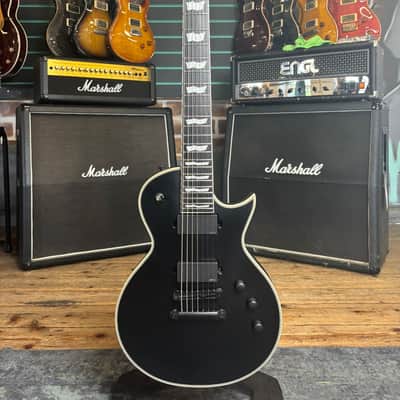 ESP LTD EC-407 Satin Black 7-String Electric Guitar image 1