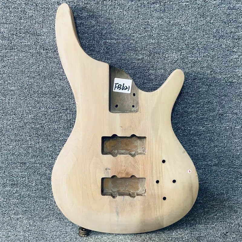 Unfinished Active Bass Body for 4 or 5 String DIY Project image 1