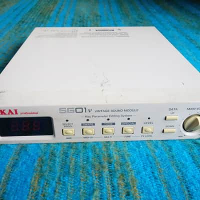 Akai SG01v Vintage Sound Module - 90's Synthesizer w/ AC Adapter - G99 image 2