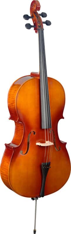Stagg 4/4 Full Size Laminated Maple Cello Set - Traditional Craftsmanship With Accessories image 1