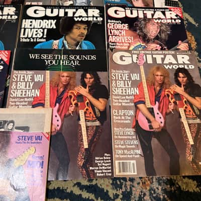17 Guitar World Magazines - 1987 image 4
